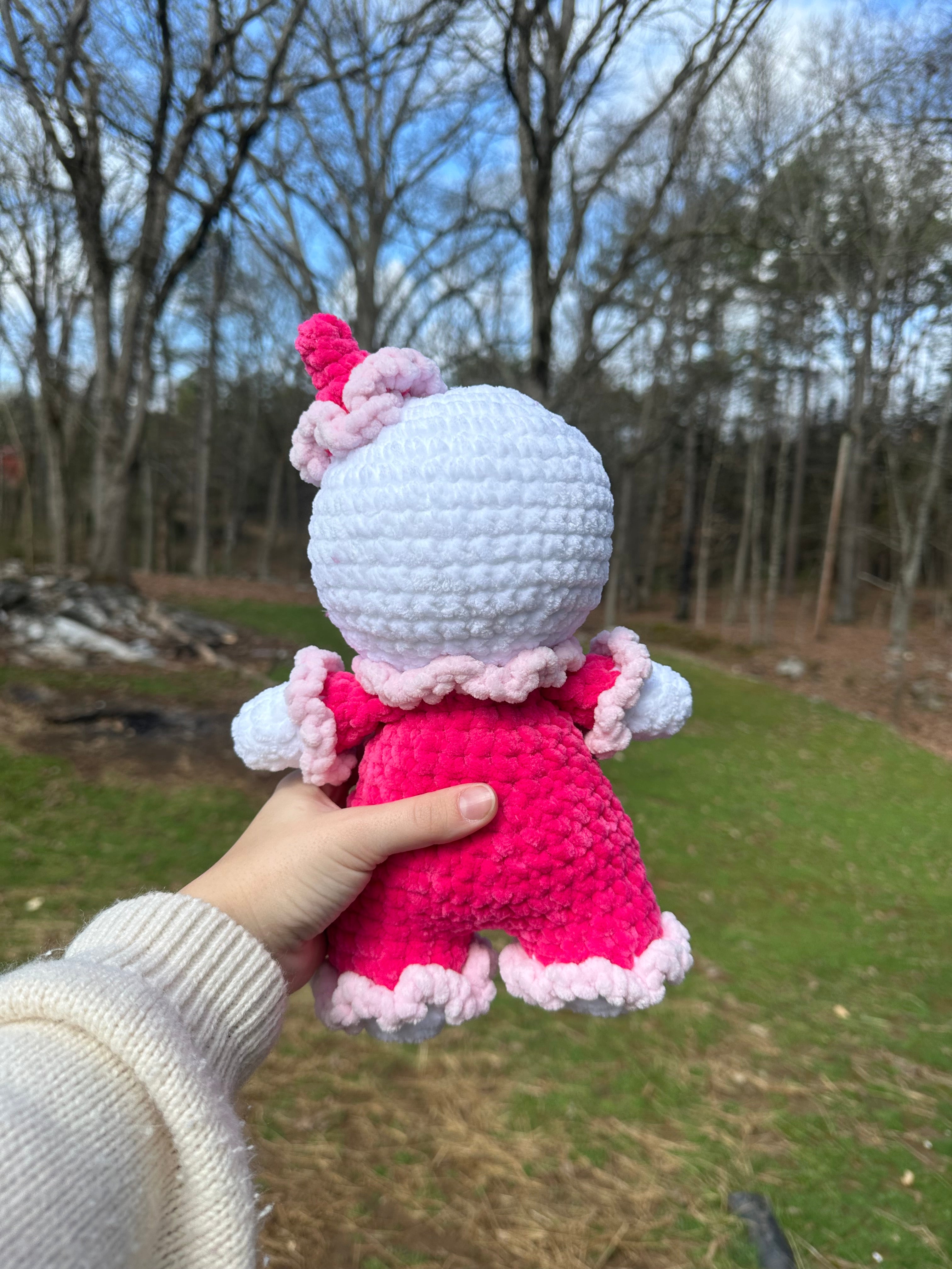 Pink clown
